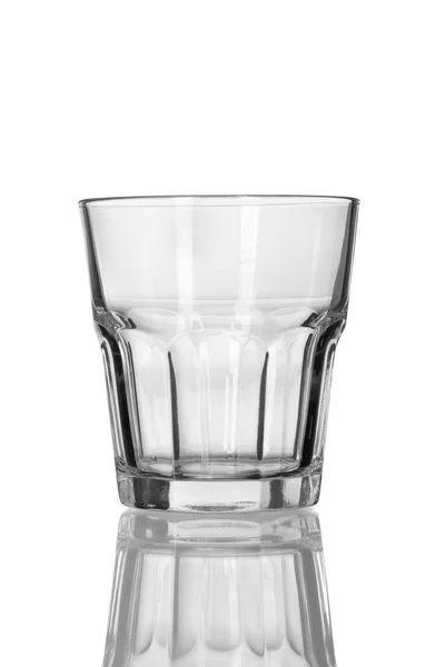 Glass for whiskey on white background — Stock Photo, Image