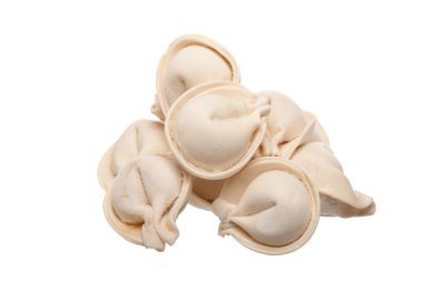 Demet taze dondurulmuş köfte yemek için üzerinde izole w hazır