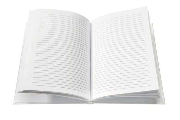 Caderno em branco — Fotografia de Stock