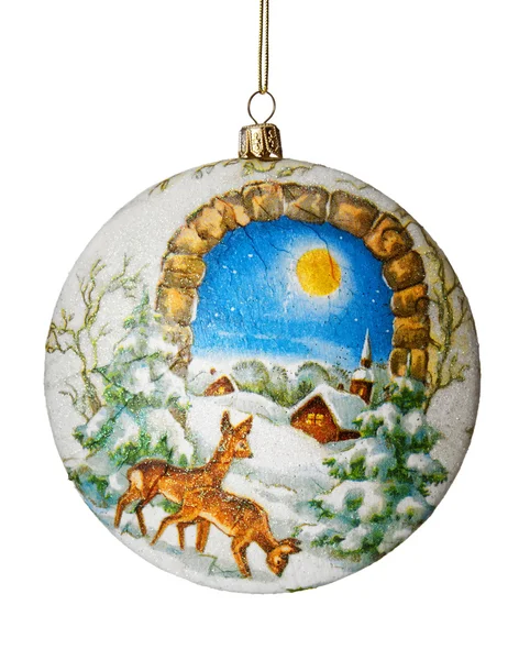 Karácsonyi dekoráció. karácsonyi bál. — Stock Fotó