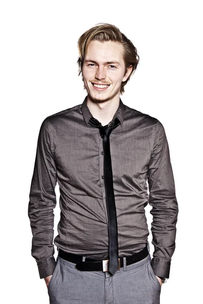 genç adam ifade portre