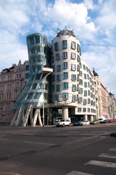 Dancing house building — Stock Photo, Image
