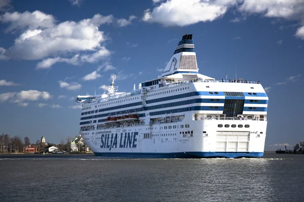 Silja line färja — Stockfoto