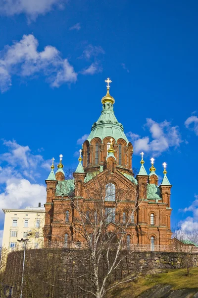Uspenské katedrály v Helsinkách — Stock fotografie