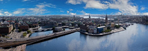 Uitzicht over de oude stad, stockholm — Stockfoto