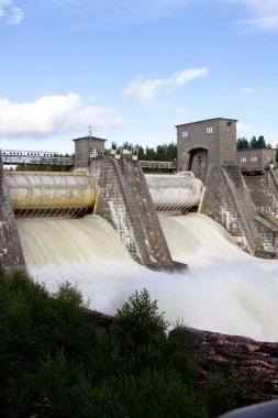 dolusavak Imatra Barajı Hidroelektrik Santrali üzerinde
