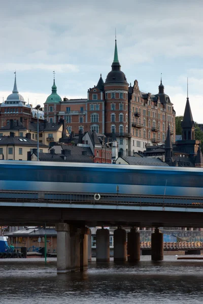 Metra w Sztokholmie — Zdjęcie stockowe