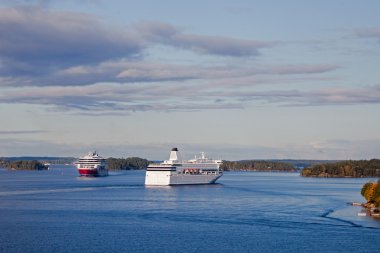 fiyortları Baltık Denizi, feribot float 
