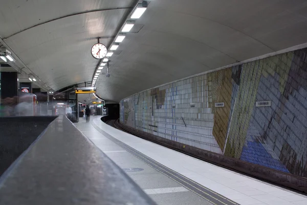 STOCKHOLM, SWEDEN-JULY 24: Metro station in Stockholm — стоковое фото