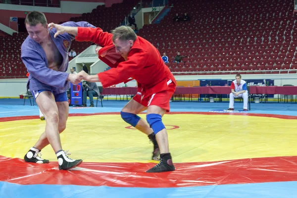 Le tournoi international sur sambo à Saint-Pétersbourg en Février — Photo