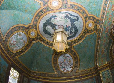 Moskova'da iç volkov yusupov Sarayı. Çin yaşam