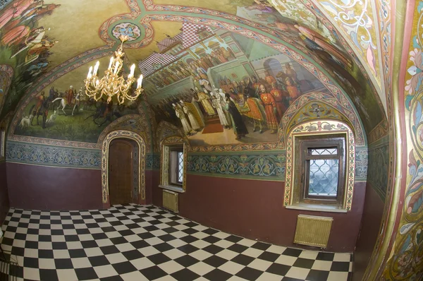 Interior Volkov-Yusupov Palace en Moscú. Sala de caza — Foto de Stock