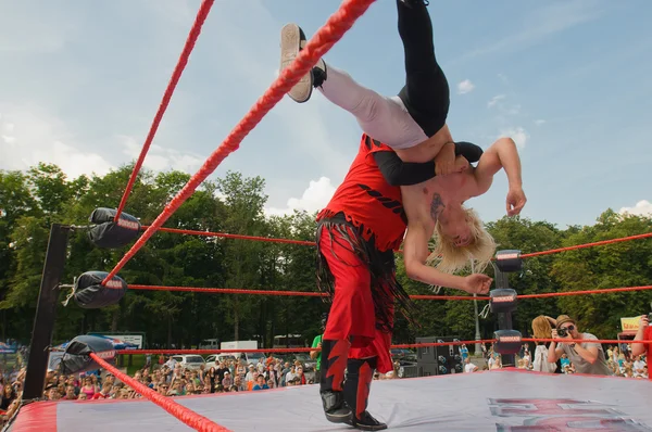 Professional wrestling — Stock Photo, Image