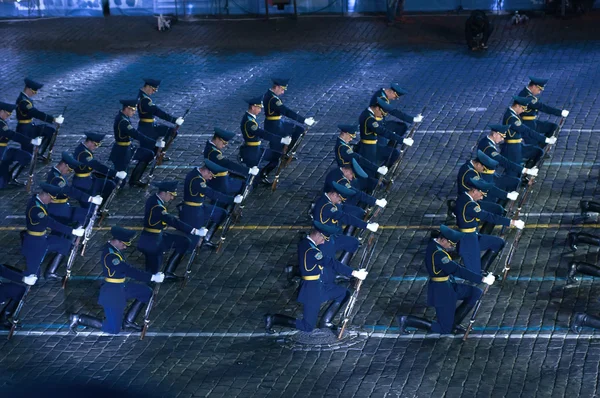 Honor guard väpnade styrkorna i Republiken Vitryssland — Stockfoto