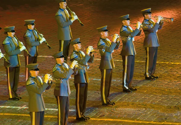 Orchestra recruits Finnish Defence Forces — Stock Photo, Image