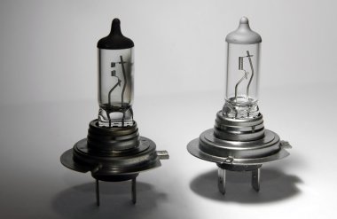 elektrikli otomobil ampuller yaratıcılık kavramı