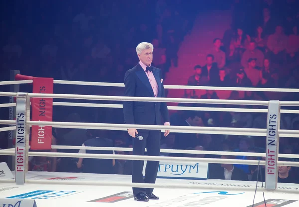 Alexandr zagorski. bavič v ringu. — Stock fotografie
