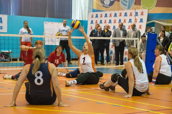 Vergadering volleybal — Stockfoto