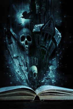 hikaye kitabı canlı geliyor halloween öyküleri ile açın