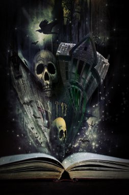 hikaye kitabı canlı geliyor halloween öyküleri ile açın
