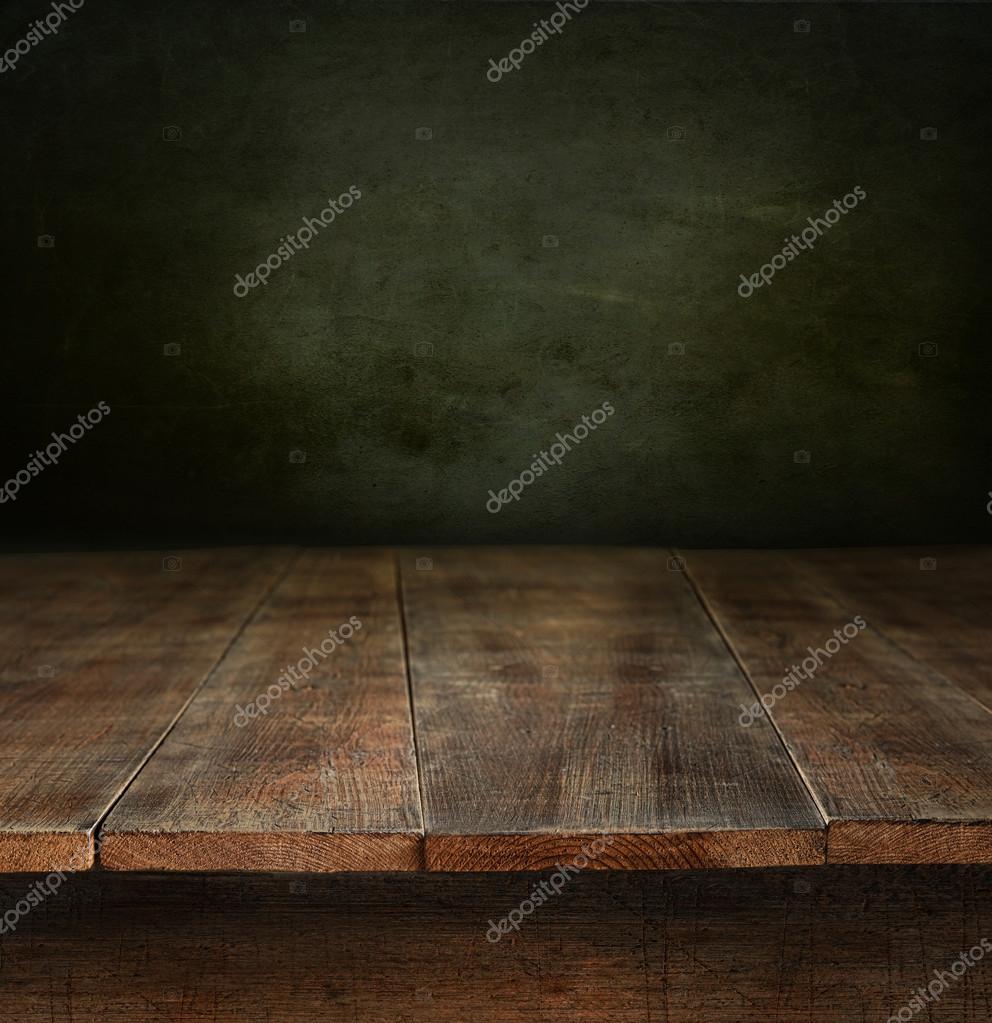 Old Wooden Table With Dark Background Stock Photo Image By C Sandralise Old Wooden Table With Dark Background Stock Photo Image By C Sandralise