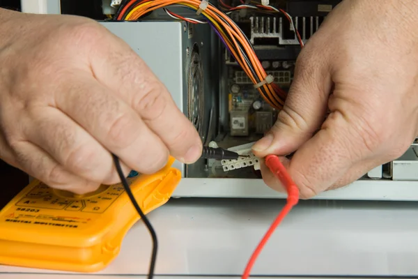 Reparatie computer cpu — Stockfoto