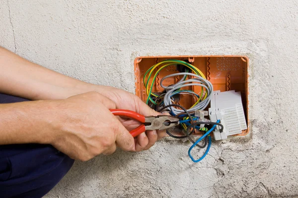 Electrician — Stock Photo, Image