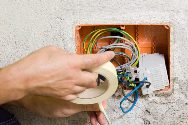 Electrician — Stock Photo, Image