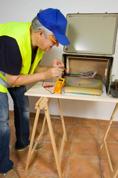 Eletricista — Fotografia de Stock