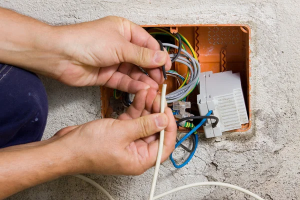 Electrician — Stock Photo, Image