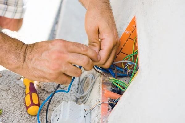 Electrician — Stock Photo, Image