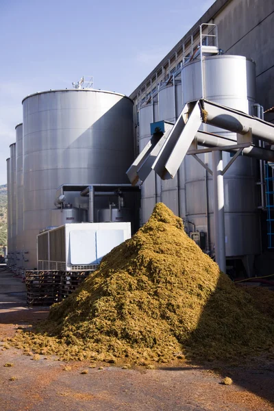 Equipment on production wine — Stock Photo, Image