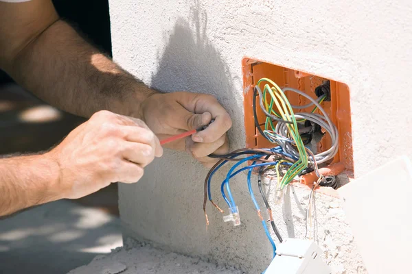 Electrician — Stock Photo, Image