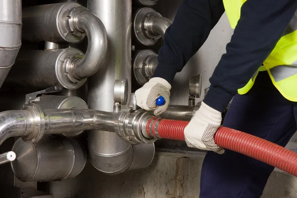 Pipeline craftsman — Stock Photo, Image