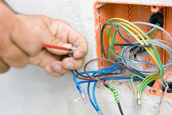 Electrician — Stock Photo, Image