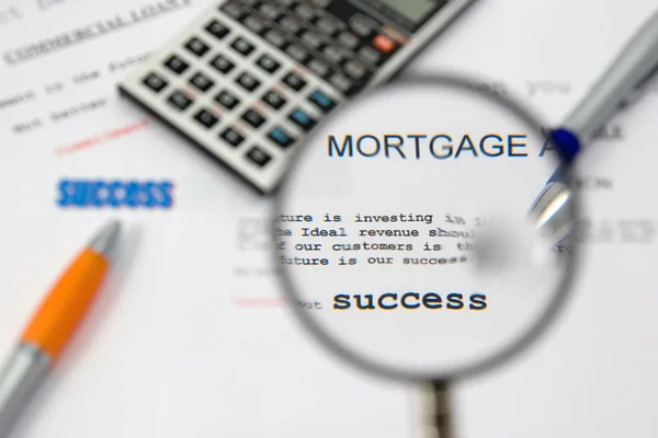 Contracts and loans — Stock Photo, Image