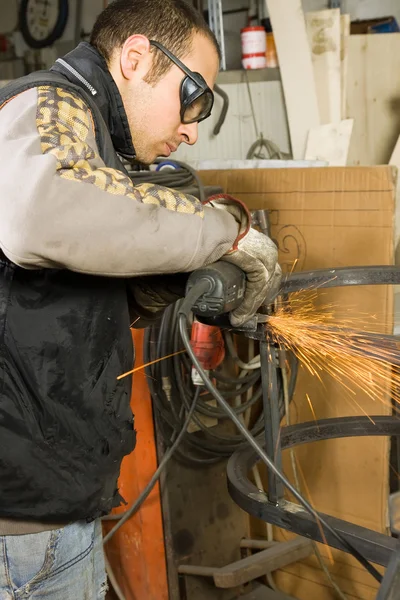 Smidet järn — Stockfoto