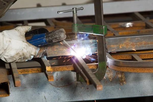 Forging iron — Stock Photo, Image