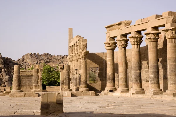 Ancient ruins of Aswan — Stock Photo, Image