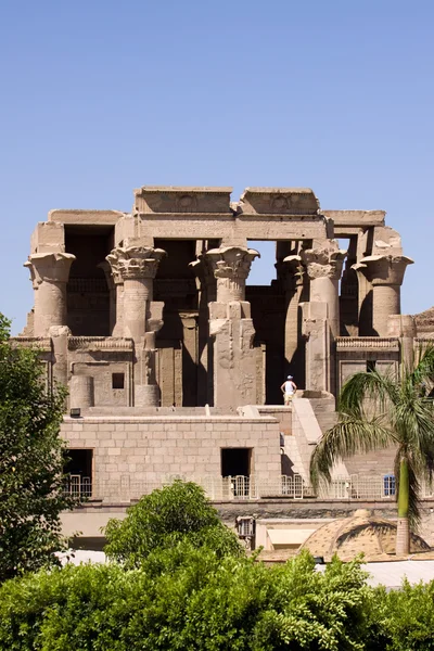 Ancient ruins of Kom ombo — Stock Photo, Image