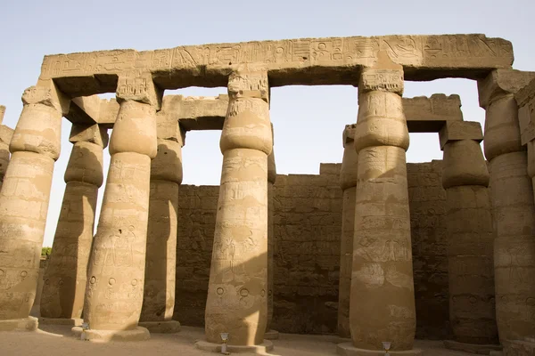 Antické ruiny z Luxoru — Stock fotografie