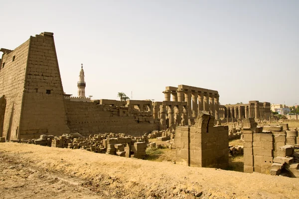 Ruínas antigas de Luxor — Fotografia de Stock