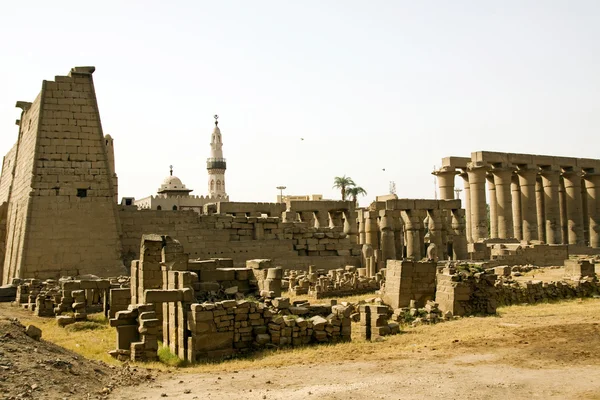 Ruínas antigas de Luxor — Fotografia de Stock
