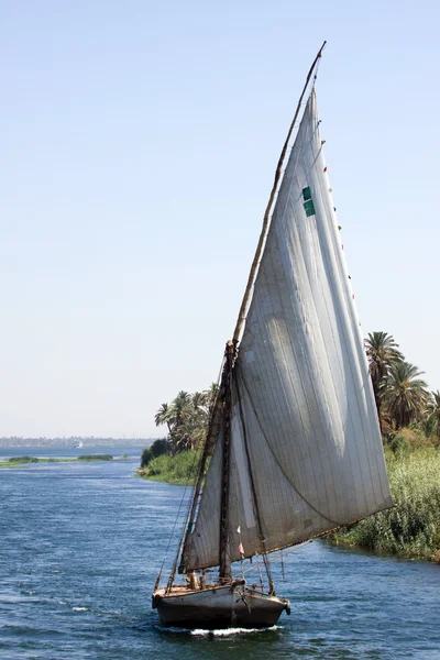 Ship on the river Nile — Stock Photo, Image