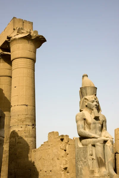 Ancient ruins of Luxor Stock Image