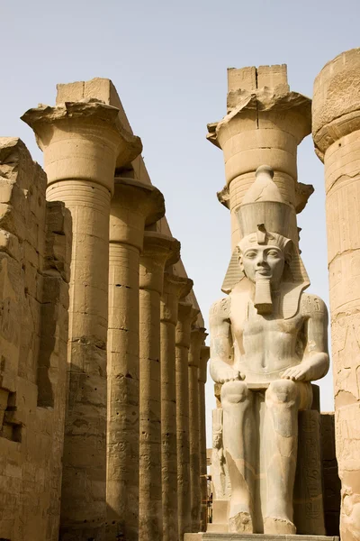Ancient ruins of Luxor Stock Picture
