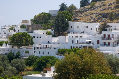 adamas plaka tipik Yunan Adası Akdeniz Ege Denizi'ndeki Kiklad Adaları mimari milos Yunanistan