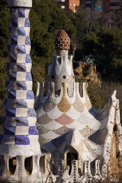 Park Guell w Barcelonie — Zdjęcie stockowe