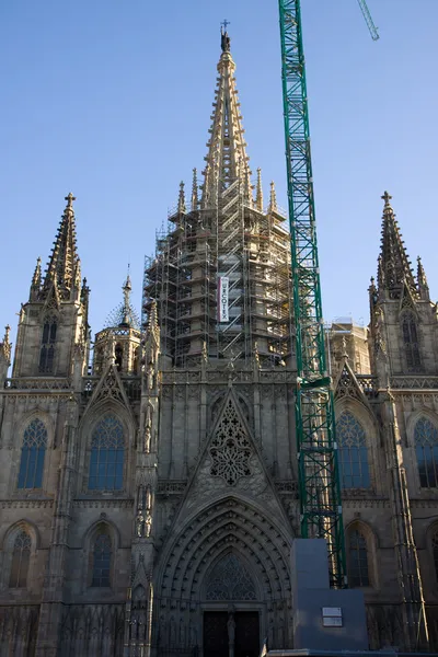 Katedral Kutsal haç ve Aziz eulalia — Stok fotoğraf