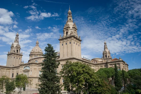 Narodowe Muzeum Sztuki Katalonii — Zdjęcie stockowe